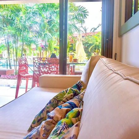 Flat Oka Beach Residence - Térreo, Muro Alto. Porto de Galinhas-3